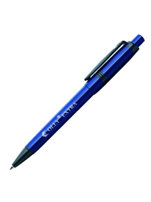 Plastic Pen Olly Extra Retractable Penswith ink colour Blue
